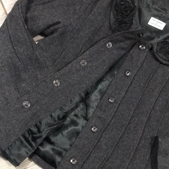 PHILOSOPHY DI Alberta Ferretti NEW Gray Wool Evening Jacket size 6 - Picture 9 of 15